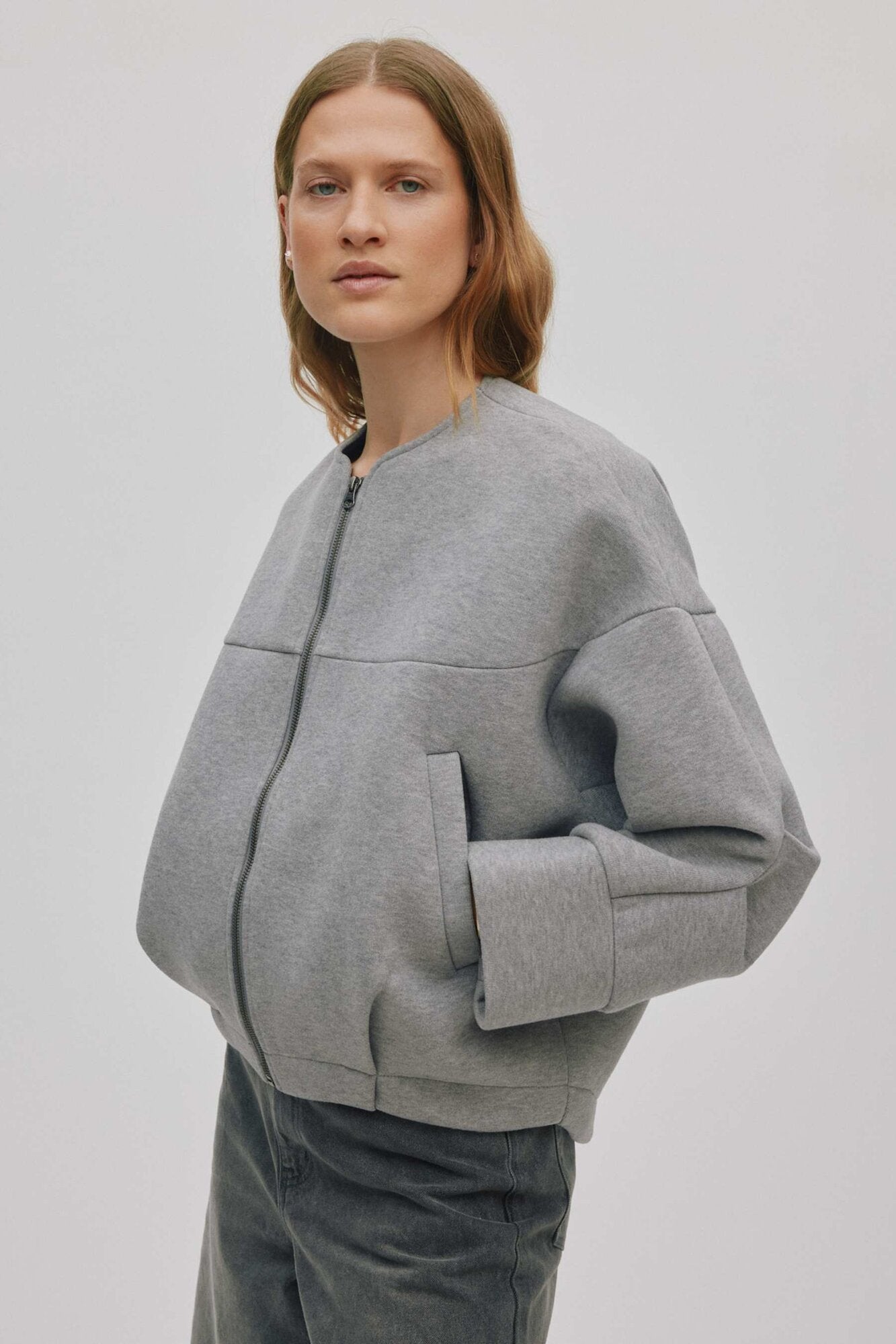 Glod jakke - Grey Melange